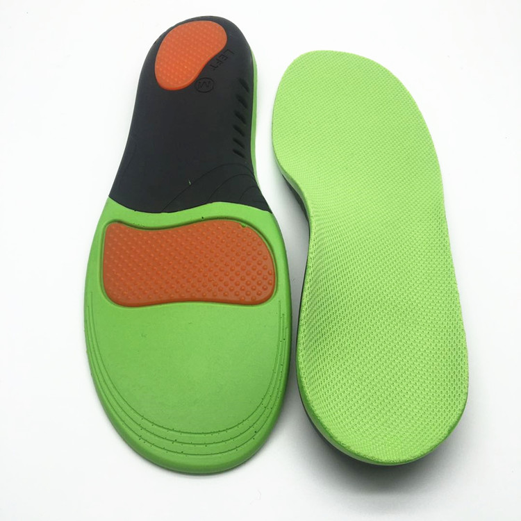Foamwell TPU Arch Support Pain Relief PU Shock Absorption Orthotic Insole
