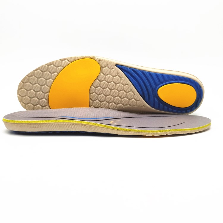 Foamwell Dual Density PU Foam Sport Insole with Arch Support and Heel Cushion